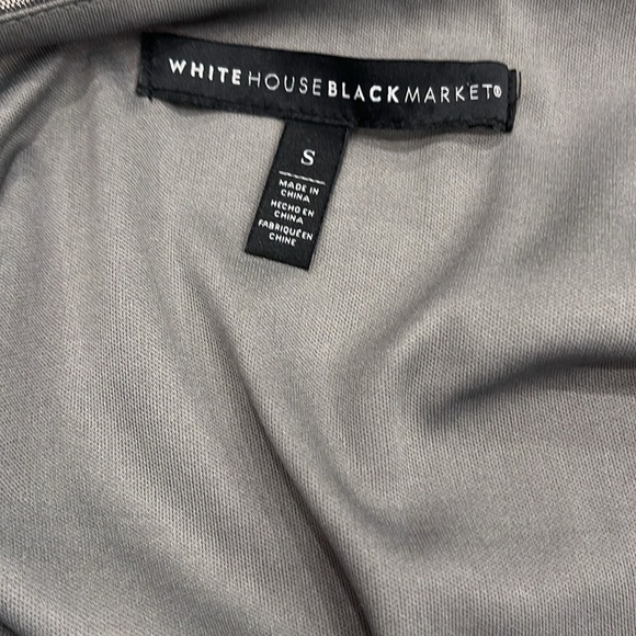 White House Black Market | Sequin Flower Cami |‎ Grey | Small - Picture 14 of 15